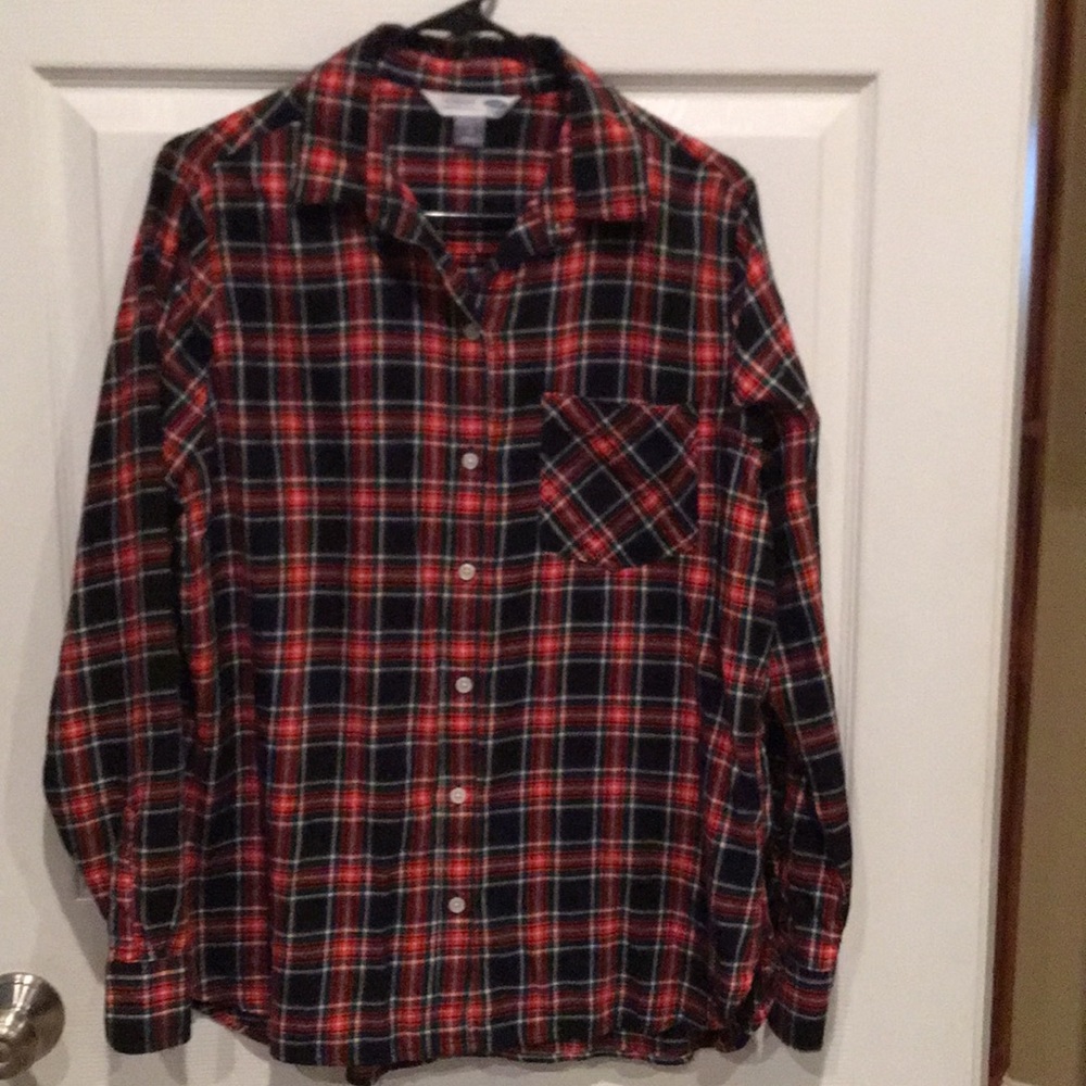 Plaid Button Shirt